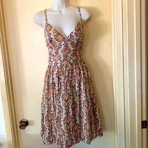 Y Apparel earth tone sundress size M